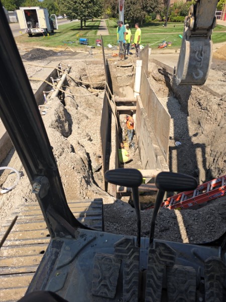 Diversified Excavating field project photo — Ryan cache 003